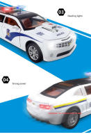 Coche Policial CHEVROLET EXTENDIDO a Escala 1:32 Con Sonido Y Luz Vehículo De Retroceso Para Decoración Juguete Educativo Para Niños - details 5