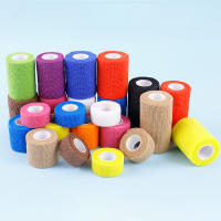 3PCS Enrollamiento Autoadhesivo Cohesivo De 2.5cm*4.5cm Elástico No Tejido Rosa Adhesivo Para Perros Y Deportistas - details 1