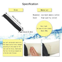 Almohada De Viaje En Forma De U De Espuma Memory Para Proteger La Columna Cervical Ligera Plegable De Reacción Lenta Fáciles De Llevar - details 4