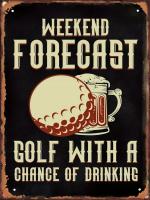 Cartel De Golf Retro En Metal Para Decoración De Pared De Bares Y Clubes De Golf Estilo Vintage Arte Pintura Imagen Poster Decoración Del Hogar - details 4