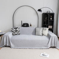 DEKORA SOUL - Colcha Multiusos de Tejido Espiga, Plaid Suave y Transpirable para Sofá y Cama - Diseño Elegante en Varias Medidas - details 3