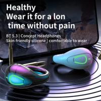 Auriculares Inalámbricos Bluetooth S20 TWS De Oido Abierto Con Conducción Aérea Individual Y Doble Vida Útil Ultra Larga Resistente Al Agua - details 2