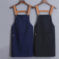 Aguayos De Cocina De Lona Nueva Moda Para Hombres Y Mujeres Adecuado Para Chef Trabajo En Grill Restaurante Bar Tienda Cafeterías Estudios De Belleza Uniforme - details 5
