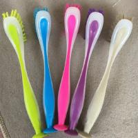 Cepillo De Limpieza Multifuncional Con Asa Larga Y Ventosa Vertical Para Cocina Coche Ventanas Y Baño Material Plástico - details 3