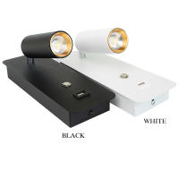 Lámpara De Pared LED Para Interiores 7W Con Carga USB Luz De Pared Moderna Nórdica Para Dormitorio Y Sala De Estar Interruptor Incluido - details 4