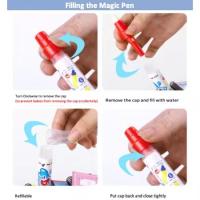 Nuevos Libros De Dibujo Con Agua Para Niños Juguetes De Pintura Para Niños Y Niñas Regalo De Cumpleaños O Navidad Incluye Libros De Dibujo Y Colores - details 2
