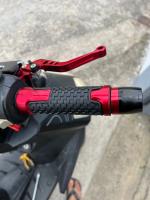 Manillar De Motocicleta Para Keeway Hurricane 50 Vieste 300 Zahara Cityblade K-Light RKV RKF 125 RKS 150 Palanca De Mano De Aluminio CNC Con Cubierta Final De Goma - details 0