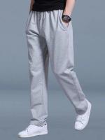Pantalones Deportivos Casuales Para Hombre 2024 Pantalones De Correr Y Ejercicio Largo Para Gimnasio Con Cierre De Cordón - details 2