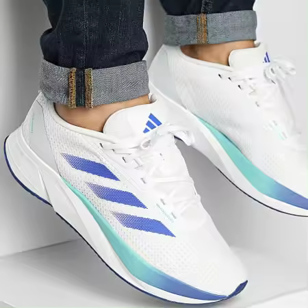 Zapatilla Adidas Duramo V25 Blanco Azul Adzpmv2581Ad - 1