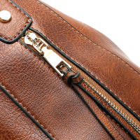 Bolso Hombro Mujer DIDABEAR De Cuero Gran Capacidad Estilo Vintage Casual Bolso De Mano Tote Bolsa De Moda Con Solapa - details 10