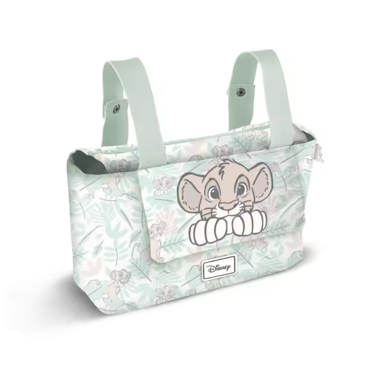 Disney El Rey León Roar Bolso Organizador Carro Bebé Hamper Mommy, Turquesa - 1