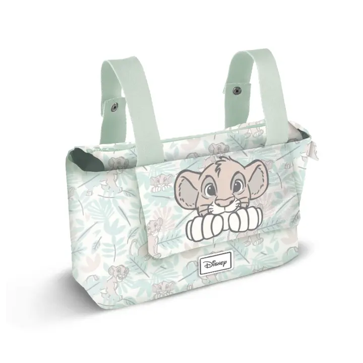 Disney El Rey León Roar Bolso Organizador Carro Bebé Hamper Mommy, Turquesa - 1