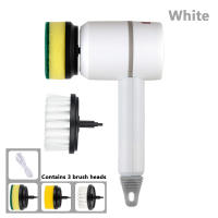 Cepillo De Limpieza Eléctrico Para Cocina Y Baño Cepillo De Lavado De Platos Recargable Inalámbrico USB Profesional Para Limpieza De Azulejos Y Lavabo - details 16