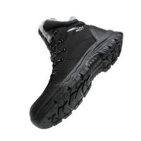 Botas De Invierno Para Hombre Con Piel Fuerte Antideslizante Impermeable Altura Del Tacón Medio Cordones Material De Suela De Goma - details 23
