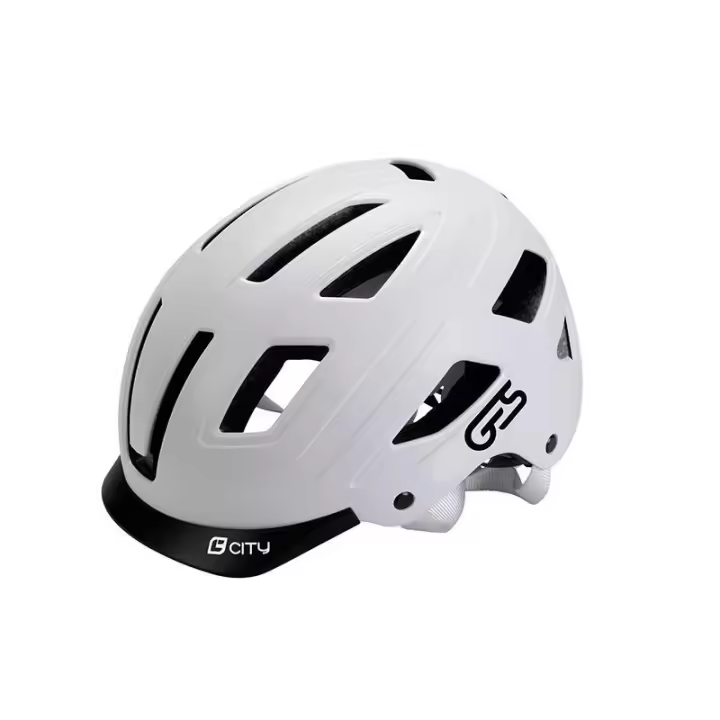 Casco de Ciclismo de Montaña Ges City Blanco Talla/l - 1