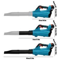 1000W Soplador de hojas inalámbrico - Soplador de hojas eléctrico inalámbrico de 21 V con 2 baterías y cargador, soplador de hojas ligero de 2.0 Ah para cuidado del césped, patio, 790㎡/h - details 0