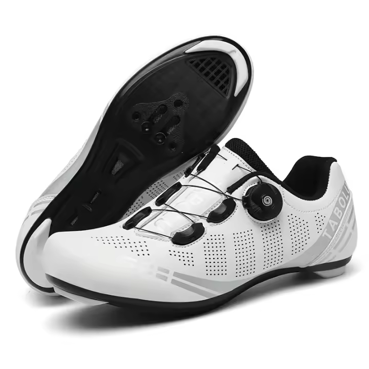 Zapatillas De Ciclismo Unisex MTB Con Cleat Para Road Dirt Bike Flat Racing Zapatos De Bicicleta De Montaña SPD Para Hombres Y Mujeres - 1