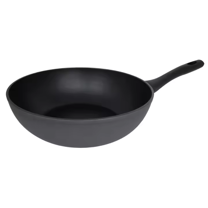 Arcos Serie Kaula Wok Antiadherente 28 cm – Aluminio Forjado con Recubrimiento QuanTanium – Apto para Todo Tipo de Cocinas - full inducción - 1