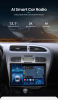 Junsun-reproductor Multimedia X7 MAX para coche Radio con Android CarPlay inalámbrico voz IA 2K 13.1 pulgadas para Seat Leon MK2 2005 2006 2007 2008 2009 2010 2011 2012 - details 2