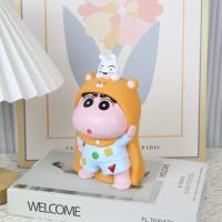 Caja De Ahorro En Forma De Ropa Interior De Crayon Shin-chan Muñeco De Peluche Nohara Shinnosuke Decoración De Escritorio Para Niños - details 9