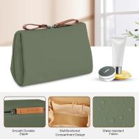 Neceser de viaje para maquillaje, neceser pequeño, mini neceser con compartimentos, neceser multifuncional impermeable, neceser portátil - details 1