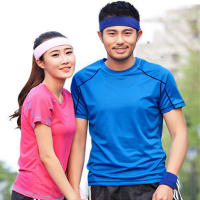 Camiseta De Manga Corta Transpirable Y Secado Rápido Para Hombre Y Mujer Ropa Deportiva Casual De Verano Con Malla Cómoda Para Running - details 6
