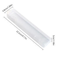 Organizador De Maquillaje Portátil En Plástico Con Cubierta Para Cepillos Y Lápices De Cejas Translúcido Accesorios De Almacenamiento - details 8