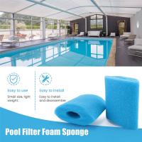 Esponja de cartucho de filtro de piscina, herramienta de limpieza de bañera de hidromasaje lavable, reutilizable, tipo H, 4 paquetes - details 3