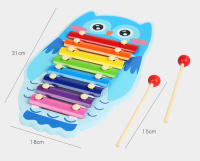 Xilofón Educativo De 8 Escalas Para Niños Instrumento De Percusión Profesional De Madera Para Principiantes Y Bandas Regalo De Cumpleaños - details 10