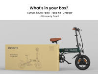 Bicicleta Eléctrica Plegable ESKUTE F200, Motor de 250W, Batería de 36V 7.8Ah, Neumáticos de 14 pulgadas, Velocidad Máxima de 25 km/h, Autonomía de 50 km, Frenos de Disco Mecánicos, Pantalla LCD - details 12