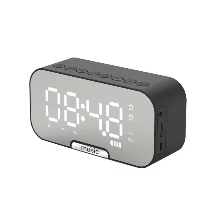 Altavoz Bluetooth Reloj de regalo Alarma Altavoz inteligente Tarjeta de subwoofer - 1