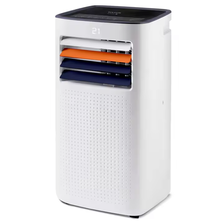 Taurus - Aire acondicionado portatil Temp Design. Color Blanco. Material producto Plástico. Potencia 780 W. Longitud del cable 170 cm - 1