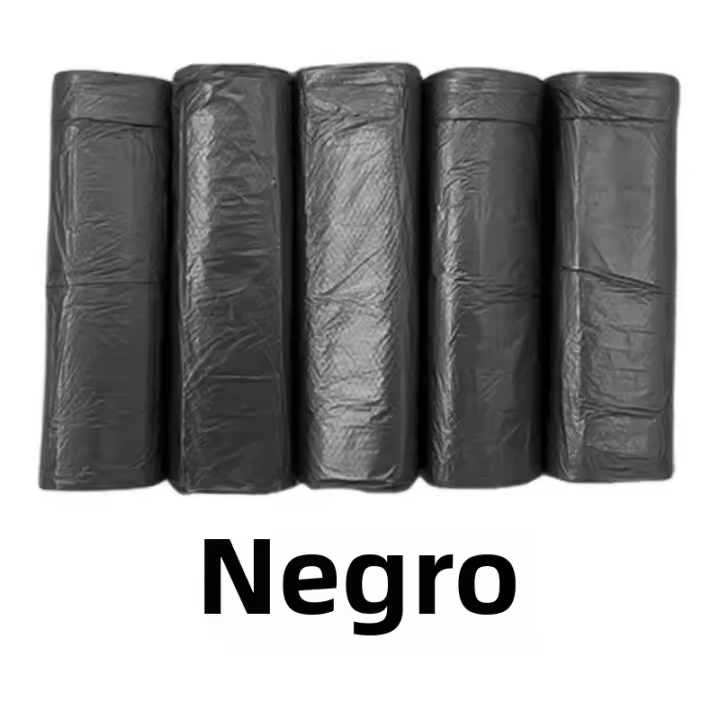 5Rollo/pack Sacos De Basura Desechables Plásticos Para Cocina Baño Oficina Líquidos Domésticos Saco De Papel Para Contenedor De Basura - 1