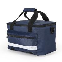 Kit Médico De Viaje Familiar Y Automóvil Conveniente Kit De Primeros Auxilios Resistente Al Agua De Náilon Con Compartimentos Reemplazables Y Rayas Reflectantes Para Seguridad Nocturna - details 3