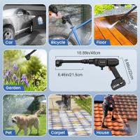 6-IN-1 Nueva Lavadora de Alta Presión Pistola de Agua para Coche 20000mAh Pistola Lavadora para Hogar y Jardín Sin Caja de Herramientas para Batería Makita - details 5