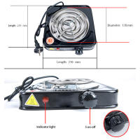 Horno Eléctrico 1000W Portable Para Cocina Placa Caliente Ajustable Rápida Para Café Leche Sopa Duradero Herramienta De Cocinar - details 9