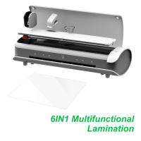 Máquina De Laminado De Escritorio Bisofice SL988 Tamaño A4 6IN1 Multifuncional Calentado Y Frío Para Bolsas De Laminado A4/A5/A6 - details 19