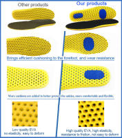 Almohadillas De Memoria Para Zapatos Transpirables Antideslizantes Absorbentes De Choque Suaves Para Hombres Y Mujeres Soporte Arco - details 1