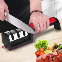 Piedra De Afilar Multifuncional Para Cuchillos De Cocina Y Tijeras Especializada En Afilado Rápido Acero Inoxidable Ecológico - details 6