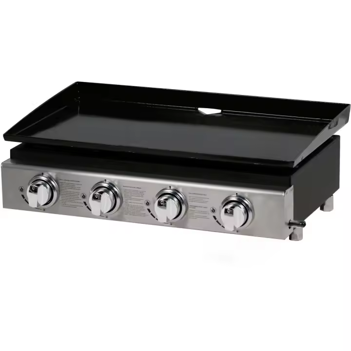 Plancha "Presto 4" - 4 quemadores -  9.7kW - Gris - 1