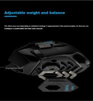 Logitech G502 HERO Cable juego ratón e-sports comiendo pollo ratón mecánico luz RGB se puede equilibrar para comer pollo Macro Prog - details 7