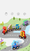 Juego Educativo De Montessori Magnético Digital De Color Para Niños Tablero De Ajedrez De Madera Con Vehículos Aprendizaje De Colores Y Formas 12 Piezas - details 0