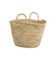 Coshano Bolso Cesto Infantil de Mimbre de Fibras Naturales con Asa Corta de Pita para Niños y Niñas - Diseño Único - details 0
