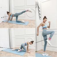 Set De Bandas Elásticas De Resistencia Con Correas Para Tobillo Para Hombres Y Mujeres Equipo De Gimnasio Ejercicio Fitness Yoga Deporte Para Entrenamiento De Piernas Cadera Y Core - details 5
