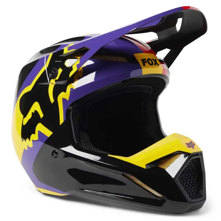 Fox Racing Mx Casco Off-road Para Jóvenes V1 Xpozr - 1