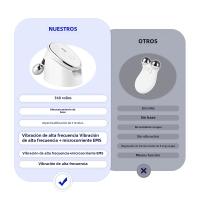 Máquina De Levantamiento Facial EMS Roller Adelgazante Para El Rostro Masajeador De Corriente Micro Currents Rejuvenecedor Para El Cuello Y La Doble Barba Dispositivo De Cuidado De La Piel - details 3