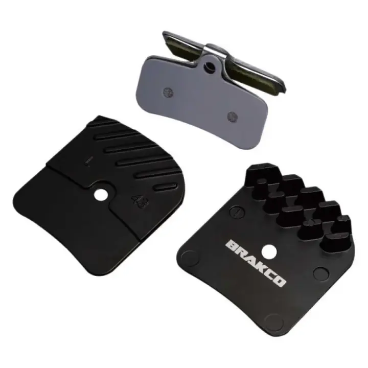 Brakco Pastillas De Freno De Disco Sinterizadas Shimano 4p Saint Zee Xtr/xt/deore - 1