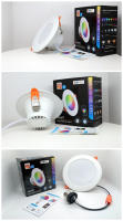 Luz De Tubo Inteligente Bluetooth Graffiti RGB Con Control APP Iluminación Interior Y Focos De Techo 85-265v LED Downlights - details 6