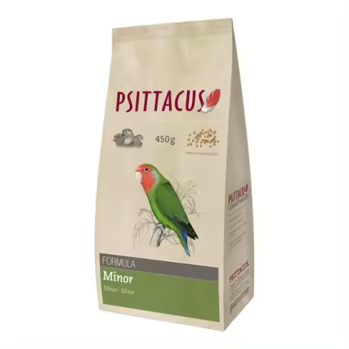 Psittacus Pienso Minor 450Gr. Agapornis. - 1