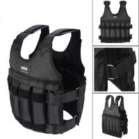 Chaleco De Entrenamiento Ajustable Con Peso Para Boxeo Y Gimnasio Máximo 50kg Vestido De Ejercicio Fitness Unisex - details 3